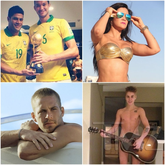 Tati Neves, Justin Bieber, Paul Walker, Diego Cavalieiri Tati Neves, Justin Bieber, Paul Walker, Diego Cavalieiri