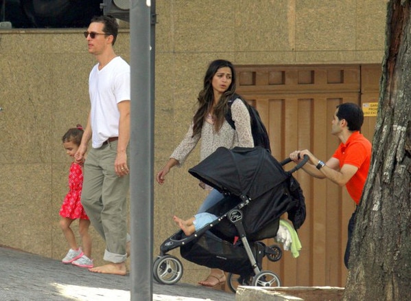 Matthew McConaughey e Camila Alves no Brasil Matthew McConaughey e Camila Alves no Brasil