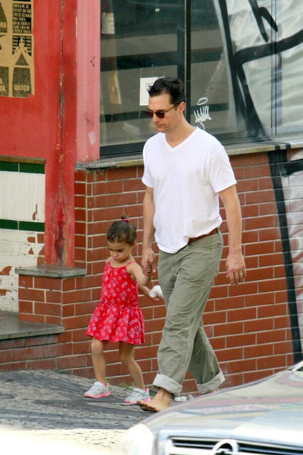 Matthew McConaughey e Camila Alves no Brasil Matthew McConaughey e Camila Alves no Brasil