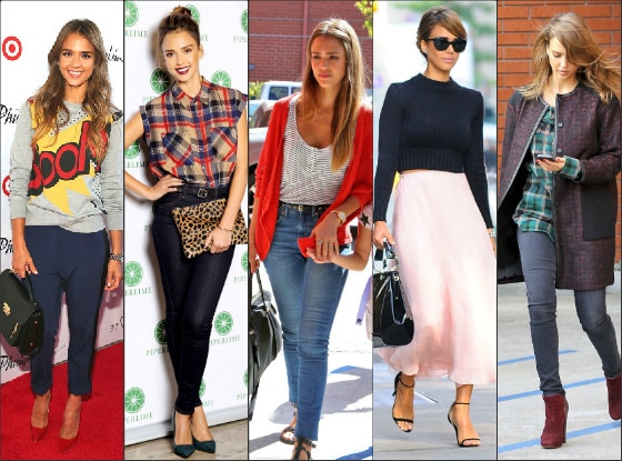 Top bem vestida Jessica Alba Top bem vestida Jessica Alba