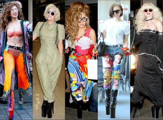 Top mal vestida Lady Gaga Top mal vestida Lady Gaga