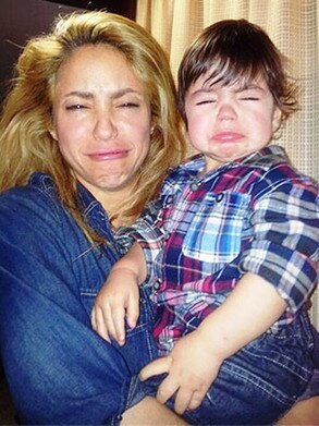 Shakira, Milan, Instagram