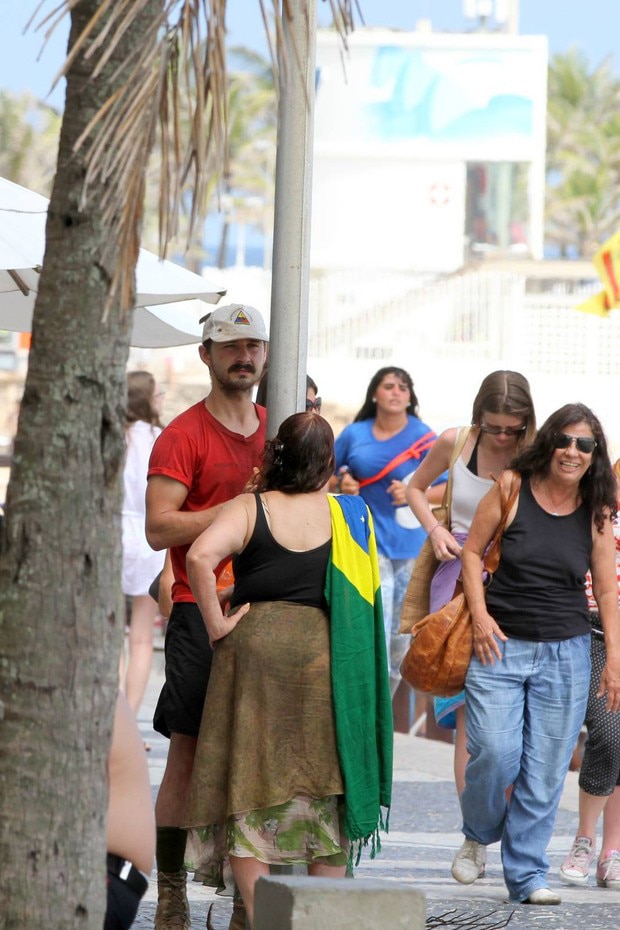 Shia LaBeouf de Transformers no Brasil Shia LaBeouf de Transformers no Brasil