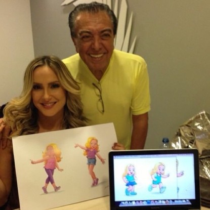 Claudia Leitte, MaurÃcio de Souza