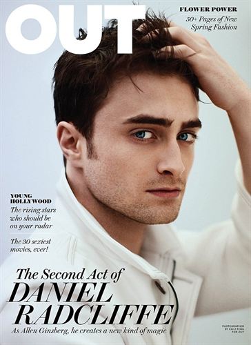 Daniel Radcliffe, revista OUT