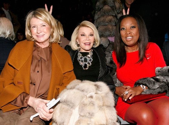 Martha Stewart, Joan Rivers, Star Jones Martha Stewart, Joan Rivers, Star Jones