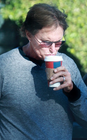 Bruce Jenner, Starbucks Holiday Red Cups Bruce Jenner, Starbucks Holiday Red Cups