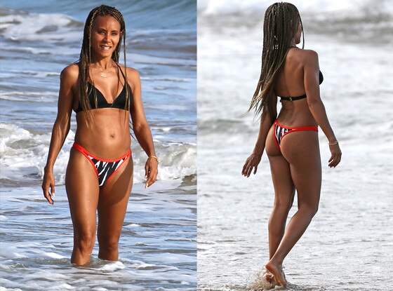 Jada Pinkett Smith, Bikini, Thong, Hawaii, Thanksgiving Jada Pinkett Smith, Bikini, Thong, Hawaii, Thanksgiving