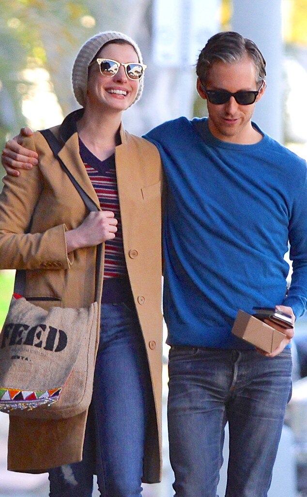 Anne Hathaway, Adam Shulman Anne Hathaway, Adam Shulman