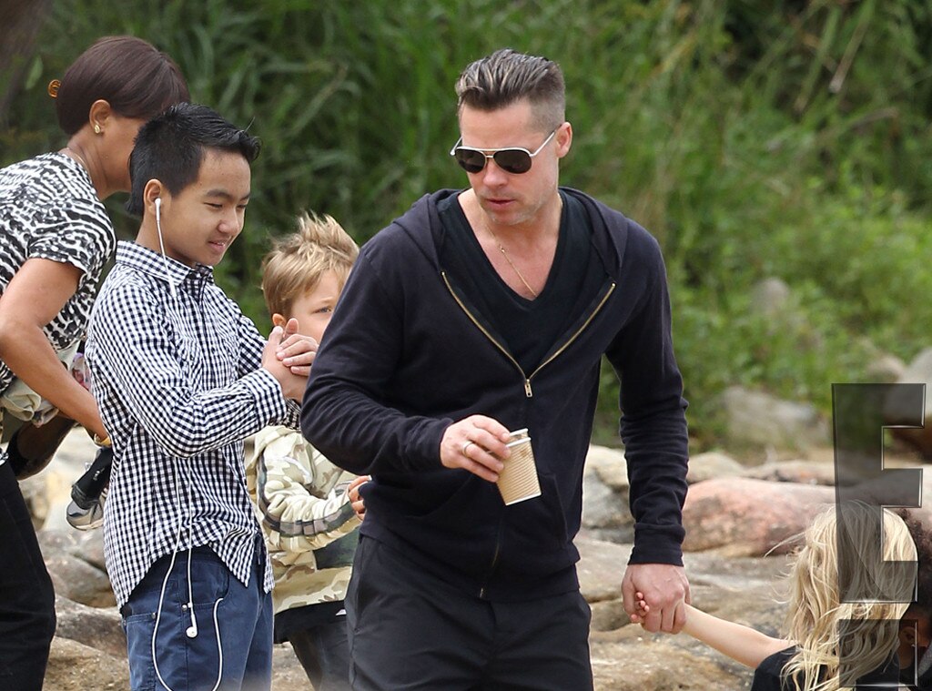 Angelina Jolie y Brad Pitt vacacionan en Australia junto a su familia