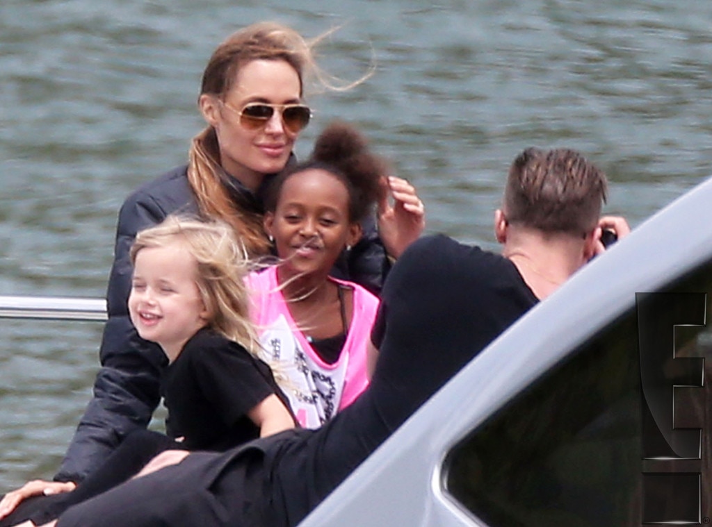 Angelina Jolie y Brad Pitt vacacionan en Australia junto a su familia