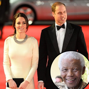 Catherine Duchess of Cambridge, Prince William, Kate Middleton, Nelson Mandela Catherine Duchess of Cambridge, Prince William, Kate Middleton, Nelson Mandela