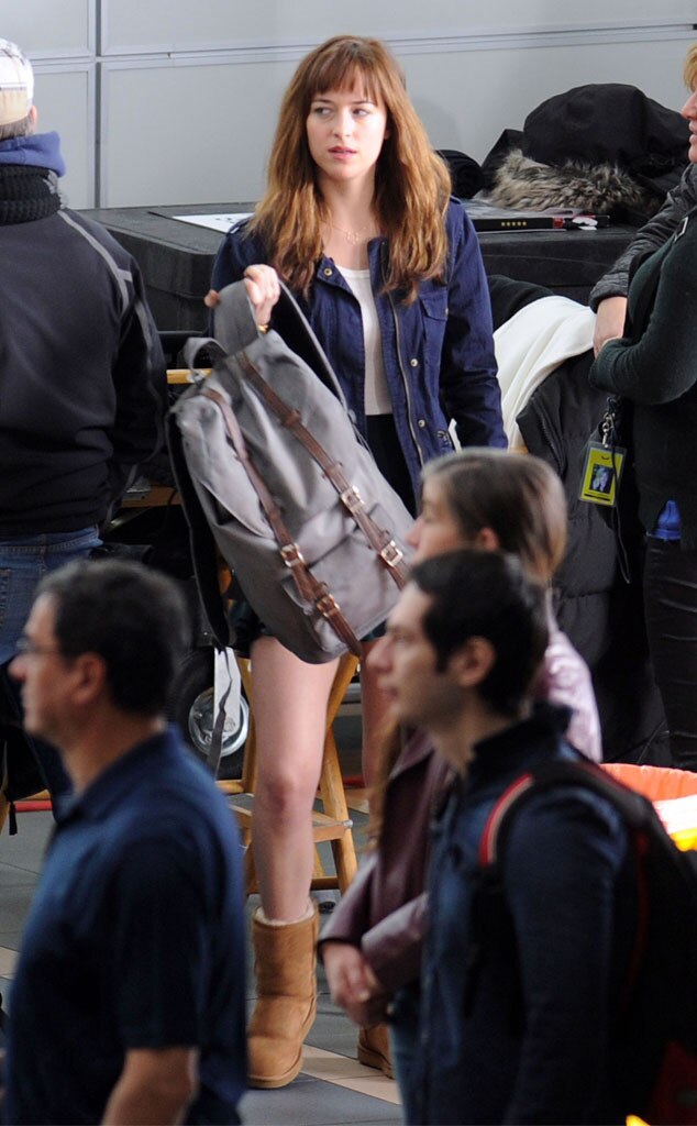 Dakota Johnson, 50 Shades of Grey Set Dakota Johnson, 50 Shades of Grey Set