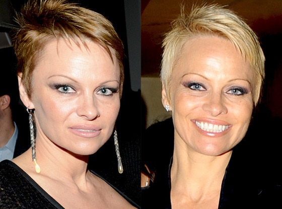 Pamela Anderson, Blonde to Brunette Pamela Anderson, Blonde to Brunette