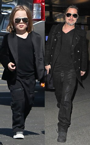 Knox Jolie-Pitt, Brad Pitt