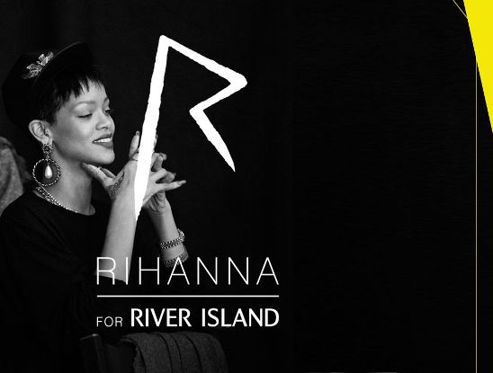 Rihanna, River Island, coleçao roupas