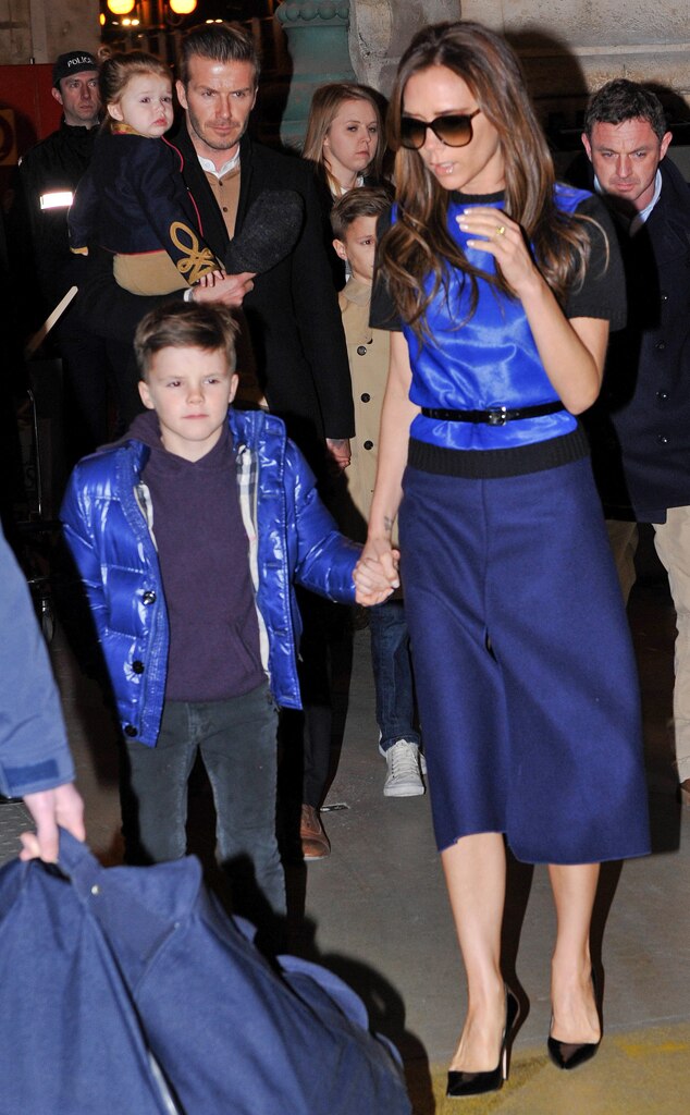 David Beckham, Harper, Victoria Beckham, Cruz, Romeo David Beckham, Harper, Victoria Beckham, Cruz, Romeo