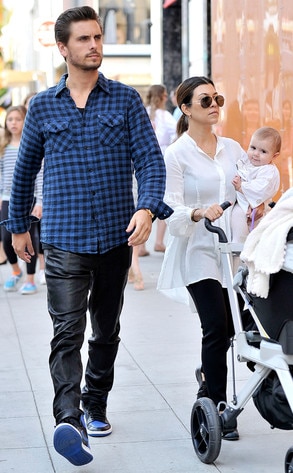 Scott Disick, Kourtney Kardashian, Penelope