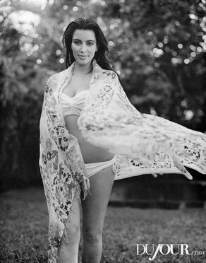 Kim Kardashian, DuJour Magazine