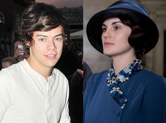 Michelle Dockery, Downton Abbey, Harry Styles