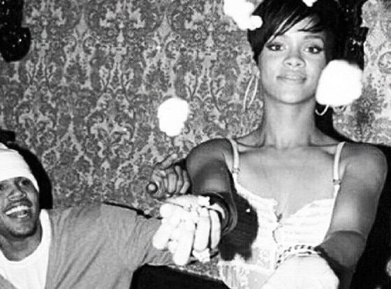 Rihanna, Chris Brown, 20th Birthday, Instagram