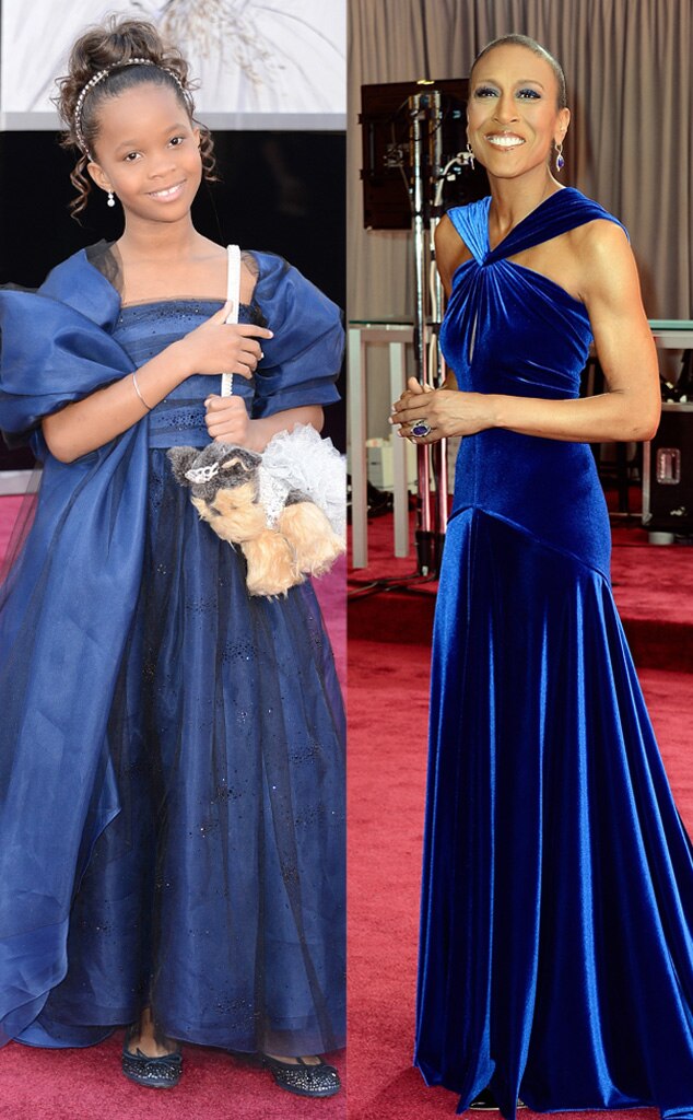 Quvenzhané Wallis, Robin Roberts, Oscars 2013