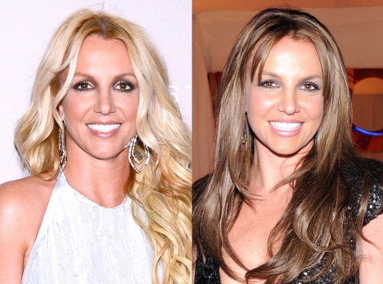 Britney Spears, Blonde, Brunette