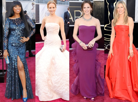 Jennifer Hudson, Jennier Garner, Jennifer Lawrence, Jennifer Aniston, Oscars 2013
