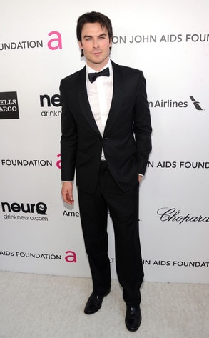 Ian Somerhalder, Elton John Oscars Party