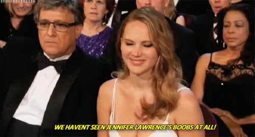 Jennifer Lawrence GIF, Oscars GIF