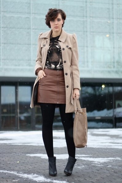 Trenchcoat, look do dia
