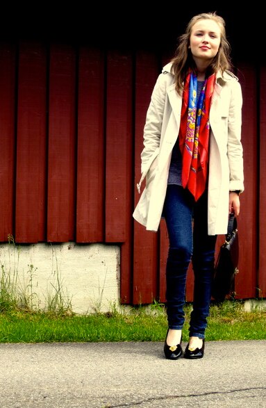 Trenchcoat, look do dia