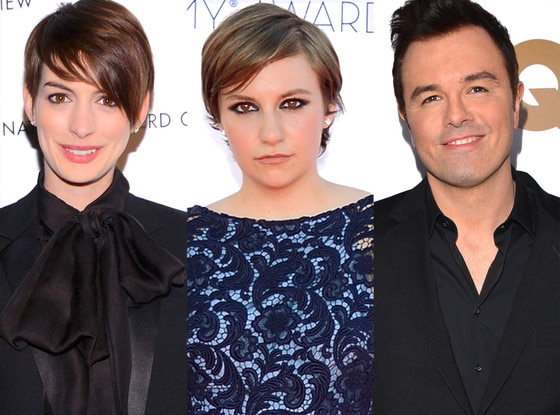 Anne Hathaway, Lena Dunham, Seth MacFarlane