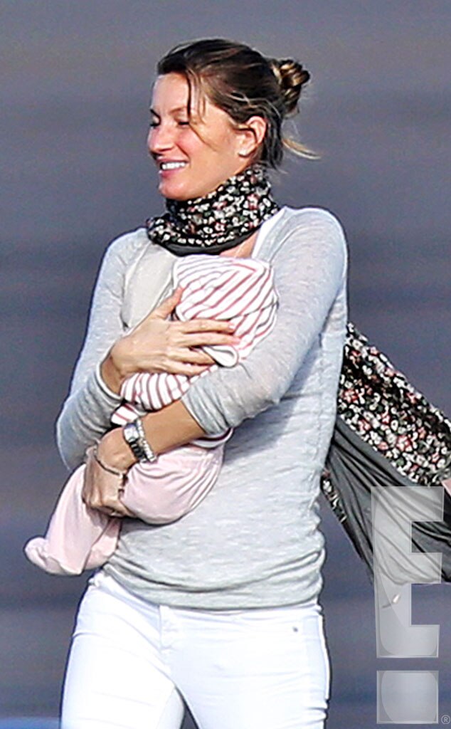 Tom Brady, Gisele Bundchen, Vivian, Benjamin