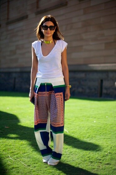 Christine Centenera, editora de moda revista Harpers Bazaar australiana
