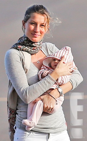 Tom Brady, Gisele Bundchen, Vivian, Benjamin