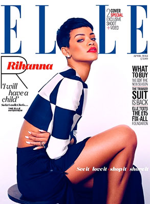Rihanna, UK ELLE