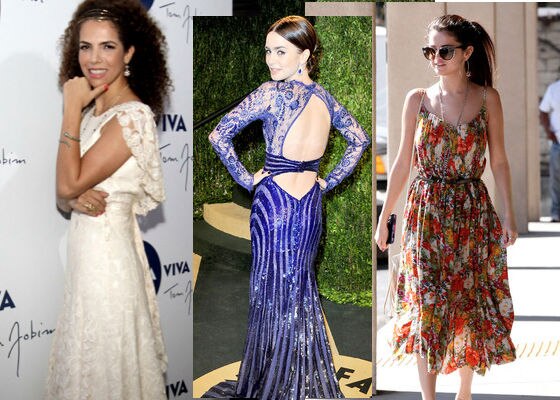 Vanessa da Mata, Lily Collins, Selena Gomez
