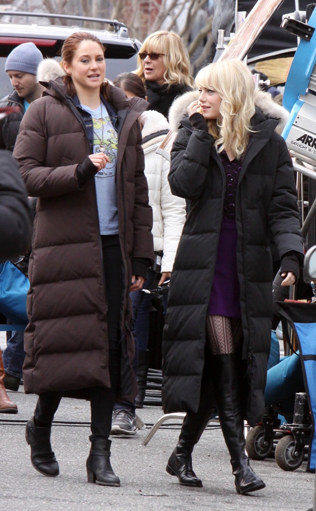 Emma Stone, Shailene Woodley Emma Stone, Shailene Woodley