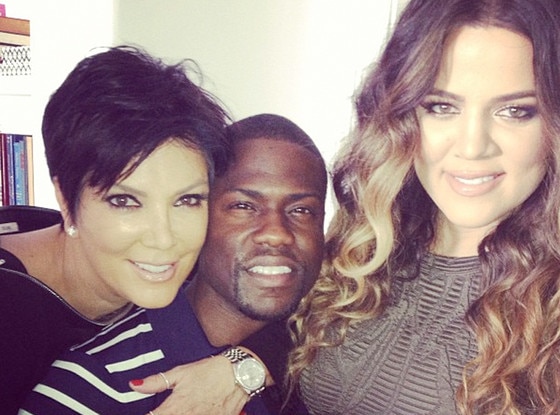 Khloe Kardashian, Kris Jenner, Kevin Hart Khloe Kardashian, Kris Jenner, Kevin Hart