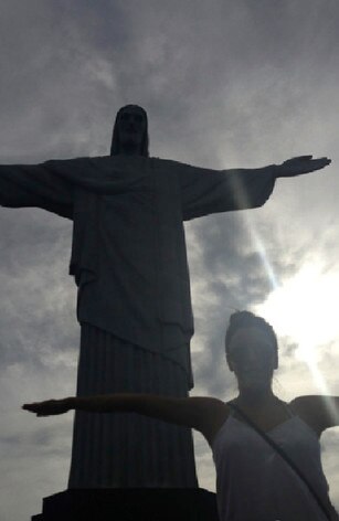Eva Longoria passa dia de turista no Rio Eva Longoria passa dia de turista no Rio