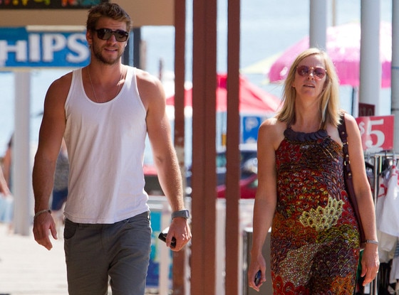 Liam Hemsworth, Leonie Hemsworth Liam Hemsworth, Leonie Hemsworth