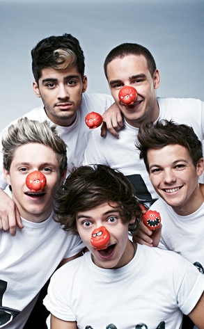 One Direction Red Nose Day One Direction Red Nose Day