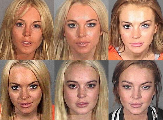 Lindsay Lohan, Mugshots Lindsay Lohan, Mugshots