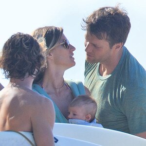 Gisele Bundchen, Tom Brady, Vivian Lake Gisele Bundchen, Tom Brady, Vivian Lake