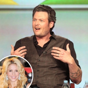 Blake Shelton, Adam Levine, Christina Aguilera, Shakira Blake Shelton, Adam Levine, Christina Aguilera, Shakira