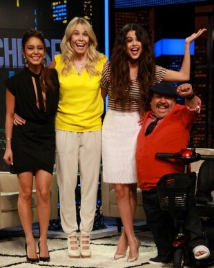 Selena Gomez, Vanessa Hudgens, Chelsea Handler, Chelsea Lately Selena Gomez, Vanessa Hudgens, Chelsea Handler, Chelsea Lately