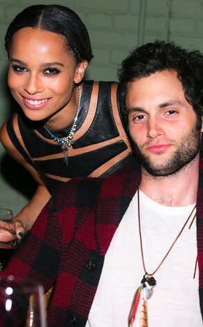 Zoe Kravitz, Penn Badgley Zoe Kravitz, Penn Badgley