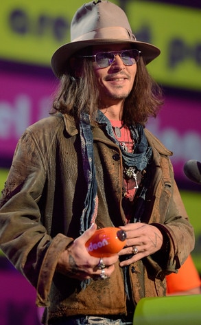 Johnny Depp, Kids Choice Awards Show