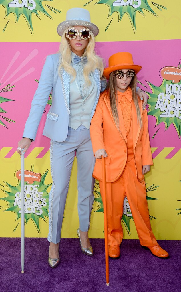 Kesha, Ke$ha, Brother Louis Sebert, Kids Choice Awards Kesha, Ke$ha, Brother Louis Sebert, Kids Choice Awards